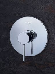 Смеситель Axor Starck 10616 для душа однозахватный, настенный, внешняя часть, хром — изображение 2