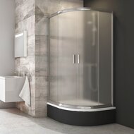 Душевой уголок RAVAK BLIX BLCP4-80 SABINA (800х800х1750) раздвиж. двери, стекло, блестящий+Грапе