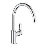 Смеситель Grohe BauLoop 31368001 для кухни однорычажный, С-излив, хром