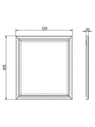 ������� Caprigo ���� 80 (815�726�30) noce antico 38331-036.000.00.20