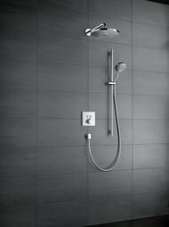 Верхний душ Hansgrohe Raindance Select S 240 2jet с держателем 390 мм, хром 26466000