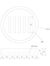 �������� Decor Walther STONE STS ����: �����/����� ������� 0972155