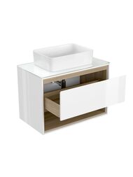 ����� ��� �������� Cersanit LOUNA 80 �� ����������� 800�550�490 ���������, ����� SP-SZ-LOU80-BL/Wh