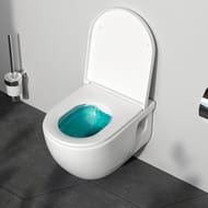Унитаз подвесной AM.PM Like FlashClean (355х530х400) безободковый, сиденье с микролифтом C801701SC