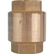 Клапан обратный STOUT 1/2" пружинный муфтовый с пластиковым седлом SVC-0012-000015