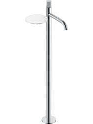 Смеситель Boheme Stick 120-CRCR.3 для раковины, напольный, однозахватный, ручка linea, хром — миниатюра 1