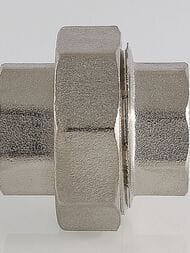 Муфта разъемная VALTEC 1.1/4" ВВ никель, американка VTr.340.N.0007