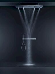 Смеситель Axor ShowerSelect 18358000 для душа, встраиваемый в стену, термостат, 5 потребителей, хром — изображение 2