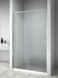 Душевая дверь Aquanet Pleasure Evo 1500х1900 прозрачное стекло/профиль хром AE65-N150-CT 312542 — изображение 3