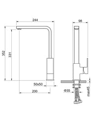 ��������� ��� ����� Aquatek ����� AQ1680MB �������������, ���������� ����� 330��, ������ �������