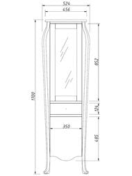 ����� Caprigo ������� bianco 524�1700�392 �����, ��������� 11950L-�031G