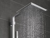 Душевая система Grohe Euphoria Cube 230 23147001 смеситель для душа, верхний и ручной душ, штанга