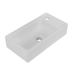 Умывальник мебельный BelBagno (505х265х150) керамика, белый 7045-KL