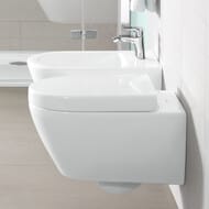 Унитаз подвесной Villeroy & Boch Subway 2.0 5614 A1 R1 (370х560х365) без ободка, ViFresh,CeramicPlus