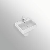 Умывальник Ideal Standard Lux STRADA II T292801 500х430 перелив, отверстие под смеситель