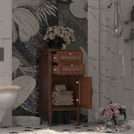 Комод Opadiris Мираж (440х340х933) правосторонний, напольный, светлый орех 00-00000048