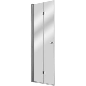 Душевая дверь CEZARES ECO (885-913х1900) BS-12-90-C-Cr стекло прозрачное, профиль хром