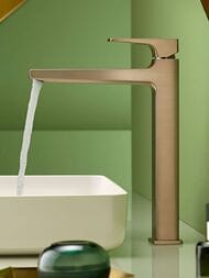 Смеситель Hansgrohe Metropol 32512140  для умывальника, с донным клапаном, 260мм, шлифов бронза — изображение 3