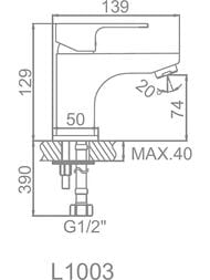 ��������� Ledeme �03 ��� ��������, ������������� �����, �������������, ���� L1003