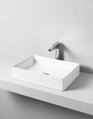 Раковина ArtCeram Scalino 550х380х115 белая SCL0020100