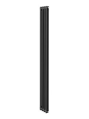 Дизайн-радиатор Royal Thermo INSIGNIA C2180 4 секции 200х1800х68, стальной, бок.подкл, черный мат