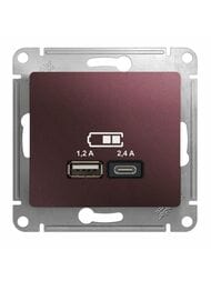  Systeme Electric GLOSSA USB A+, 5/2,4, 25/1,2 , ,  GSL001139