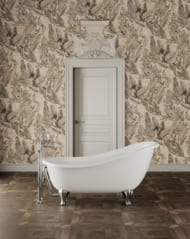 Ванна чугунная DEVON&DEVON REGINA (1640х790х570/800) белая, с ножками deco алюминий 2MRREGINAVPDCRD
