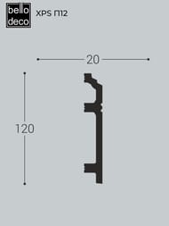 ������� ��������� Bello Deco XPS � 12 (120�20�2000) �����, 00-00004620 (��.)