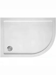 Уценка!Душевой поддон из стеклокомпозита CEZARES (1200х900х350) левый TRAY-M-RH-120/90-550-35-W-L