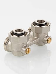 Узел для нижнего подключения радиатора VALTEC 3/4" угловой, евроконус VT.345.ANE.05 — изображение 6