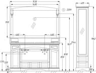 �������� ������ Opadiris ����� 150 ���� �����������, ��� �������� � ������ (1530�1010�605) ������� �� �������������