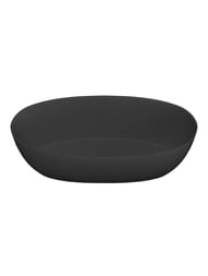 Ванна отдельностоящая Salini ALDA (1700х800х595) иск.камень, S-Sense, черный глянцевый 101912GF