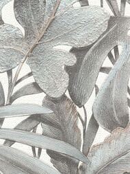 Обои виниловые на флизелине Marburg Botanica 33006 (1,06х10,05) листья, серые (рул.)