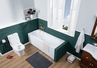 Ванна акриловая Aquanet DALI 160х70 прямоугольная, без гидромассажа 239384