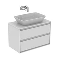 Раковина накладная Ideal Standard Lux CONNECT AIR (600х400х130) без отв. под смеситель,белый E034801