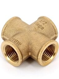 Крестовина VIEGA 1/2"В бронза арт. 320 614