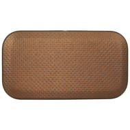 Корзина для белья 450х600х250 узор точки, орех/кант хром PNH-B
