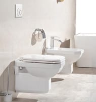 Биде Caprigo Tempo 355х520х370 подвесное, белое 4704