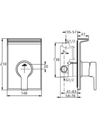��������� ��� ���� Ideal Standard ACTIVE ������������, �������������, ����: ���� B8072AA