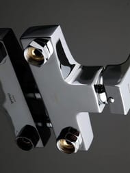 Смеситель для ванны с изливом и дивертором , GAPPO хром, G2207 — изображение 10