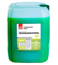 Теплоноситель Технология Уюта ЭКО -30°С емкость 20кг на основе пропиленгликоля