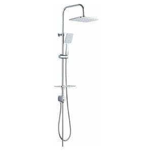 Душевой комплект ESKO ST1450 верхний душ 260х190мм, ручной душ 1 реж., стойка, шланг, хром