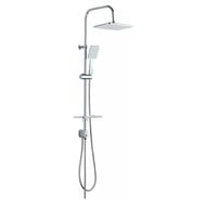 Душевой комплект ESKO ST1450 верхний душ 260х190мм, ручной душ 1 реж., стойка, шланг, хром