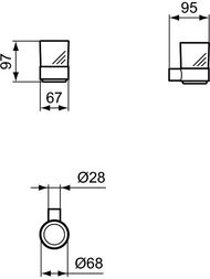 ������ � ���������� Ideal Standard CONCA �������, ���� T4505AA