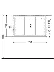 - Duravit L-Cube (1200700154) , , ,  LC7653018180000