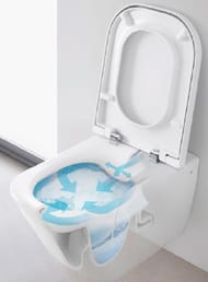 Roca GAP Clean Rim Унитаз подвесной (350х540х345) безободковый, белый 34647L000
