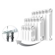 �������� ����������� Rifar ALUM VENTIL VR 500 ������ ������ �����������, 6 ������, 50��, 1116 ��