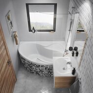 ������ �� ����� RAVAK CVSK1 ROSA 160/170 R (1000�1500) ������, ������� �����, ������ Transparent