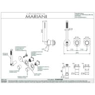 ��������� ��� ���� Mariani Next B22873NSPP3WB, ������ �������������
