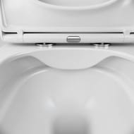 Унитаз подвесной AM.PM Spirit 2.0 FlashClean безободковый, с сиденьем микролифт C701701SC